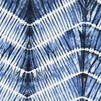 Tonga Batiks - Shibori Blue Sunburst Tie-dye Galaxy Yardage