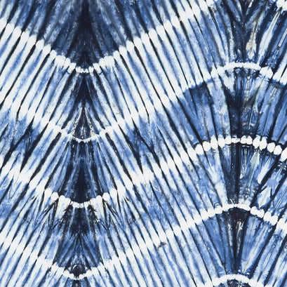 Tonga Batiks - Shibori Blue Sunburst Tie-dye Galaxy Yardage