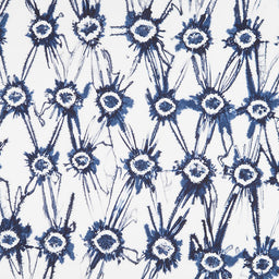 Tonga Batiks - Shibori Blue Walnut Tie-dye Cosmic Yardage