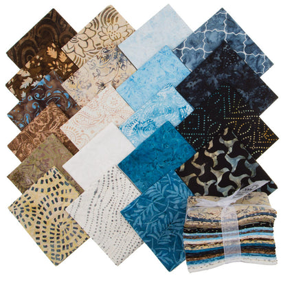 Tonga Treats Batiks - Boathouse Fat Quarter Bundle