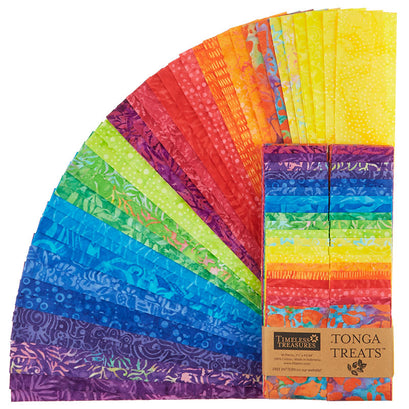 Tonga Treats Batiks - Celebrity 2.5" Strips