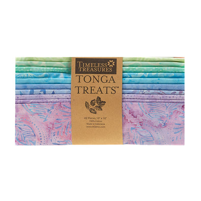 Tonga Treats Batiks - Chiffon 10" Squares