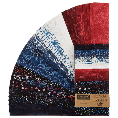 Tonga Treats Batiks - Honor 2.5" Strips