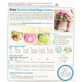 Too Cute to Boot Diaper Covers Pattern Alternative View #1