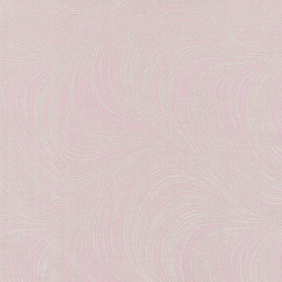 Totally Tulips - Pink & Grey Wave Texture Pink Pearlized Yardage