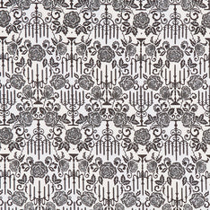 Totally Twilight - Candelabra Fog Metallic Yardage