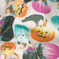 Totally Twilight - Pumpkins Fiesta Metallic Yardage