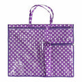 ToteOlogy Purple Dot Tote Bag