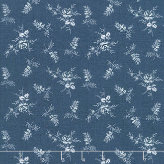 Tranquility - Stems Navy Yardage