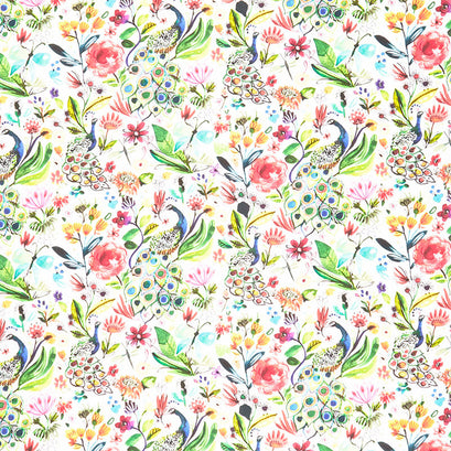 Tree of Life - Peacocks Yardage