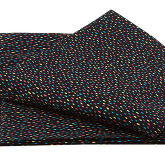 Tropical Flair - Jungle Dots Black 2 Yard Cut