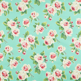 True Kisses - Fling Turquoise Yardage