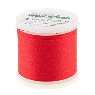 True Red Madeira 40 Wt. Rayon Embroidery Thread