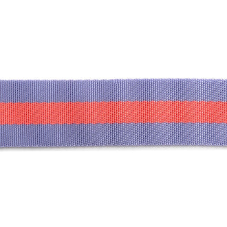 Tula Pink 1 1/2" Webbing - Lavender and Neon Peach