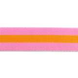 Tula Pink 1 1/2" Webbing - Soft Pink and Orange