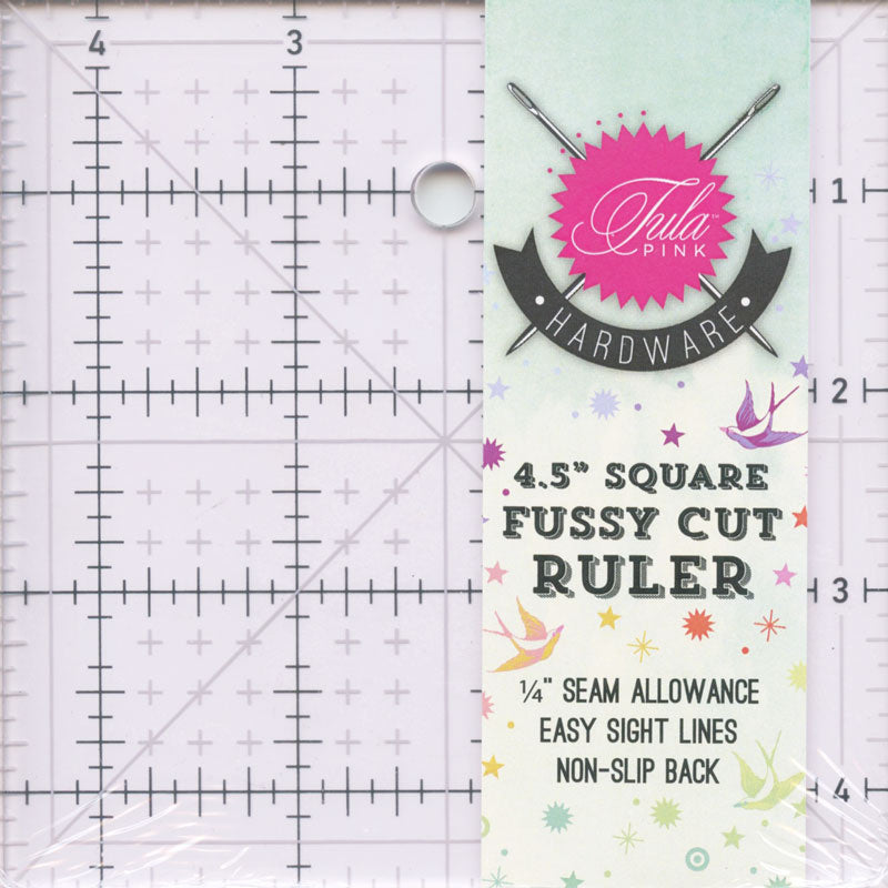 Tula Pink 4.5" Square Ruler with Unicorn Primary Image