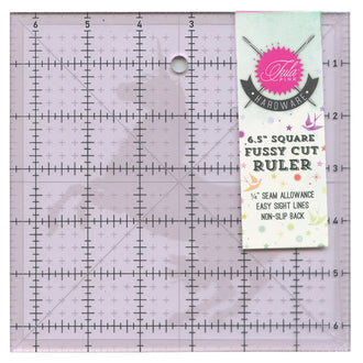 Tula Pink 6.5" Square Ruler with Unicorn