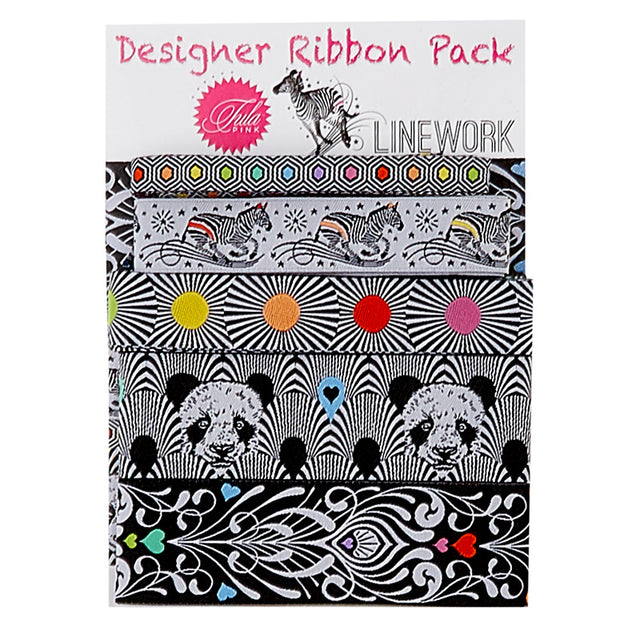 Tula Pink Linework Designer Ribbon Pack Primary Image