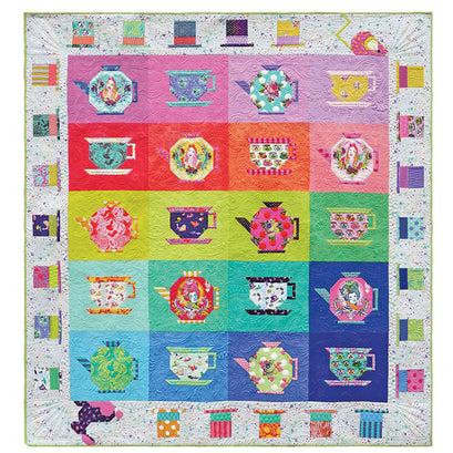 Tula Pink Mad Hatter Tea Party Quilt Kit