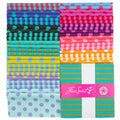 Tula Pink's All Stars Pom Poms & Stripes 10" Squares