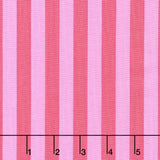 Tula Pink's All Stars - Pom Poms & Stripes Tent Stripe Poppy Yardage Primary Image