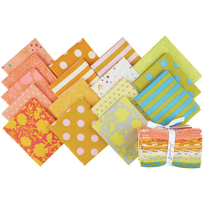 Tula Pink's True Colors Goldfish Fat Quarter Bundle