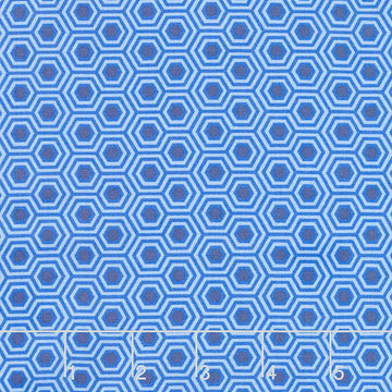 Tula Pink's True Colors - Hexy Deep Sea Yardage Primary Image