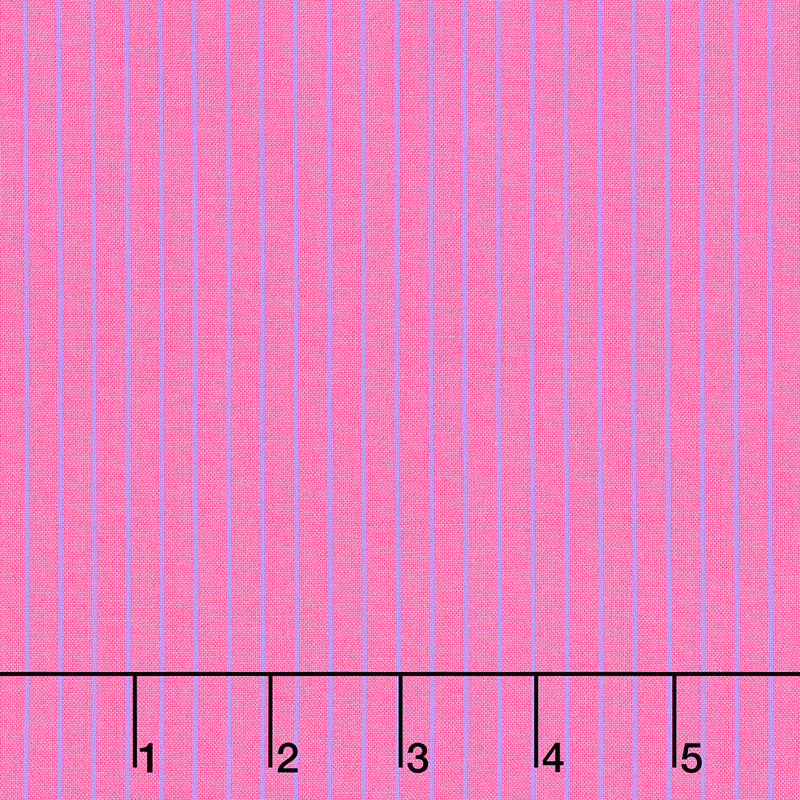 Tula Pink's True Colors - Tiny Stripes Mystic Yardage