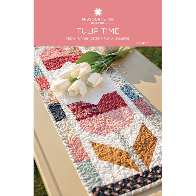 Tulip Time Table Runner Pattern by Missouri Star Primary Image
