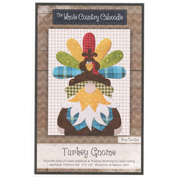 Turkey Gnome Precut Fused Appliqué Pack