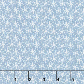 Turtle Bay - Mini Starfish Blue Yardage