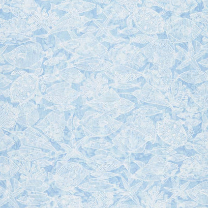 Turtle Bay - Sealife Blue Yardage