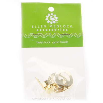 Twist Lock Set Gold