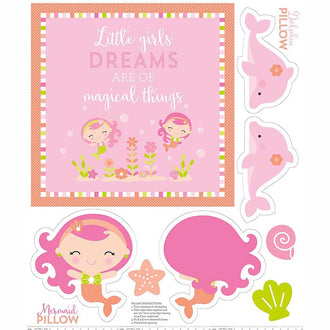 Under the Sea - Mermaid Pink Panel