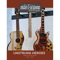 Unstrung Heroes Appliqué Quilt Pattern from Man Sewing