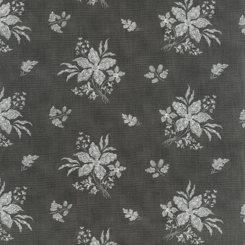 Urban Farmhouse Gatherings II - Clematis Tractor Oil Grey Yardage