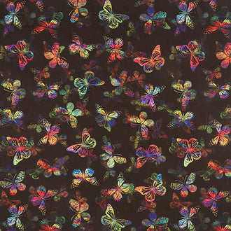 Urban Jungle - Butterflies Multi Yardage