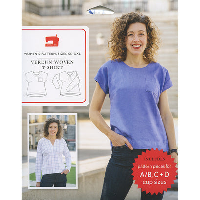 Verwin Pattern Verdun Woven T-Shirt Pattern