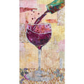 Vino Collage Pattern