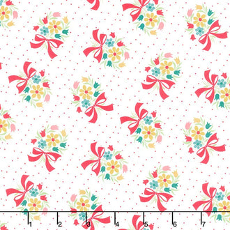 Vintage Happy 2 - Bouquet Cloud Yardage