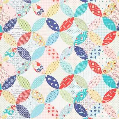 Vintage Happy 2 - Quilted Multi Yardage