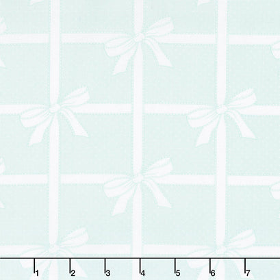 Vintage Holiday - Wrapped Up Aqua Yardage