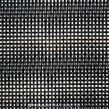 Vinyl Coated Black Mesh Roll 18" X 36"