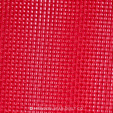 Vinyl Coated Red Mesh Roll 18" X 36"