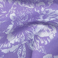 Violet Twilight - Pearl Shadow Flowers Pearlized Yardage Alternative View #1