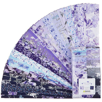 Violet Twilight Pearlized Strip-pies
