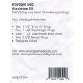 Voyager Bag Hardware Kit - Nickel Alternative View #2