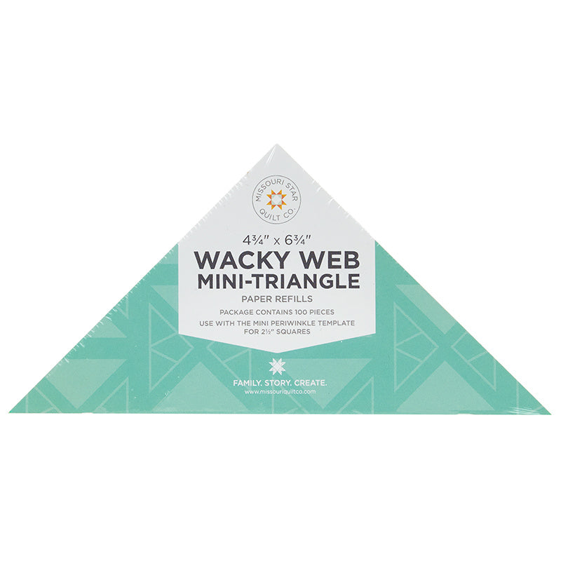 Wacky Web Mini-Triangle Paper Refills 4 3/4" x 6 3/4" Primary Image
