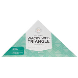 Wacky Web Triangle Paper Refills 9 1/2" x 13 1/2" Primary Image