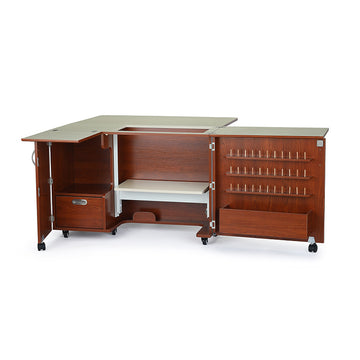 Wallaby II Sewing Cabinet - Teak